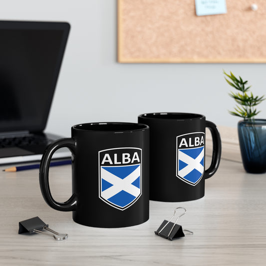 Celtic Nations - Alba 11oz Black Mug