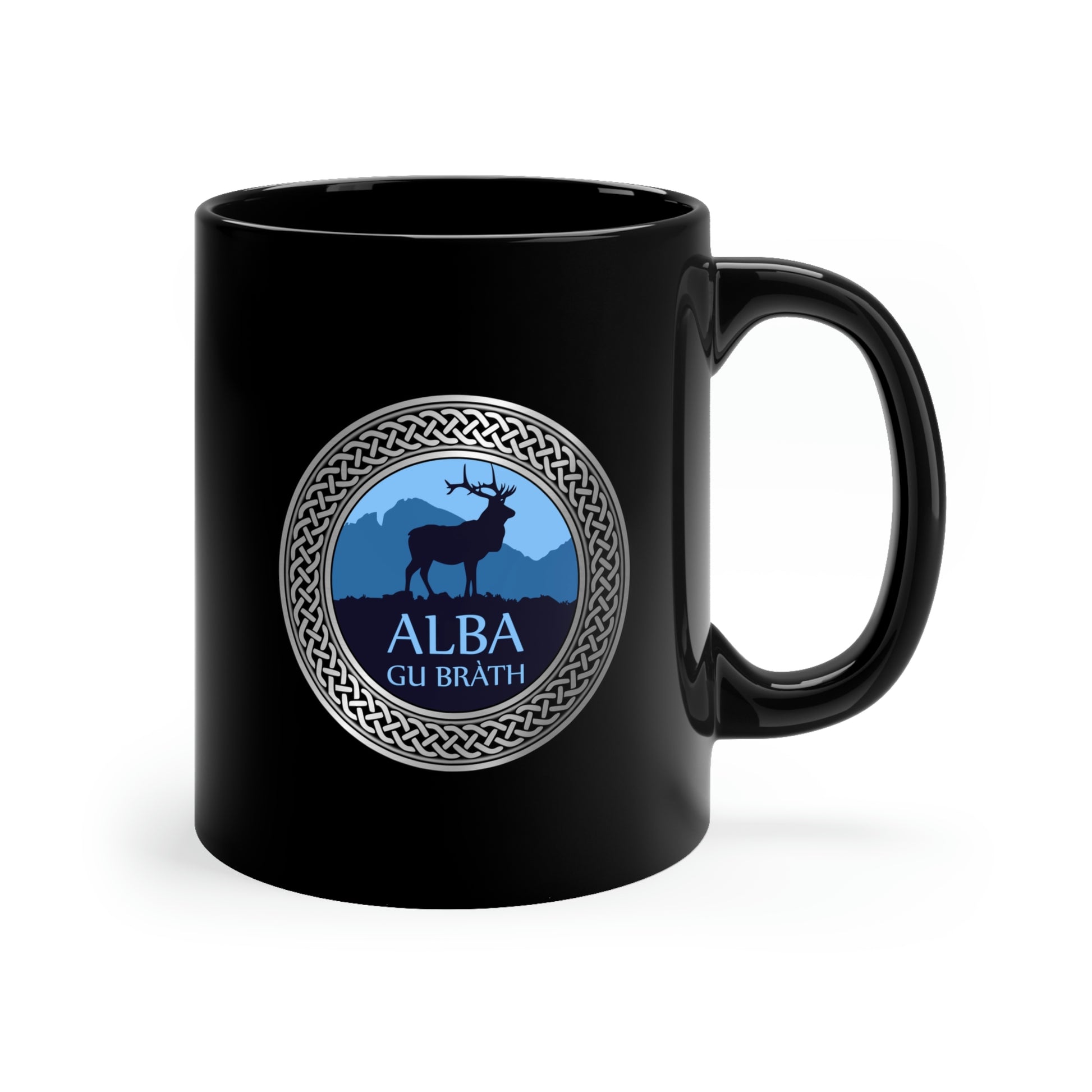 Alba Gu Brath 11oz Black Mug