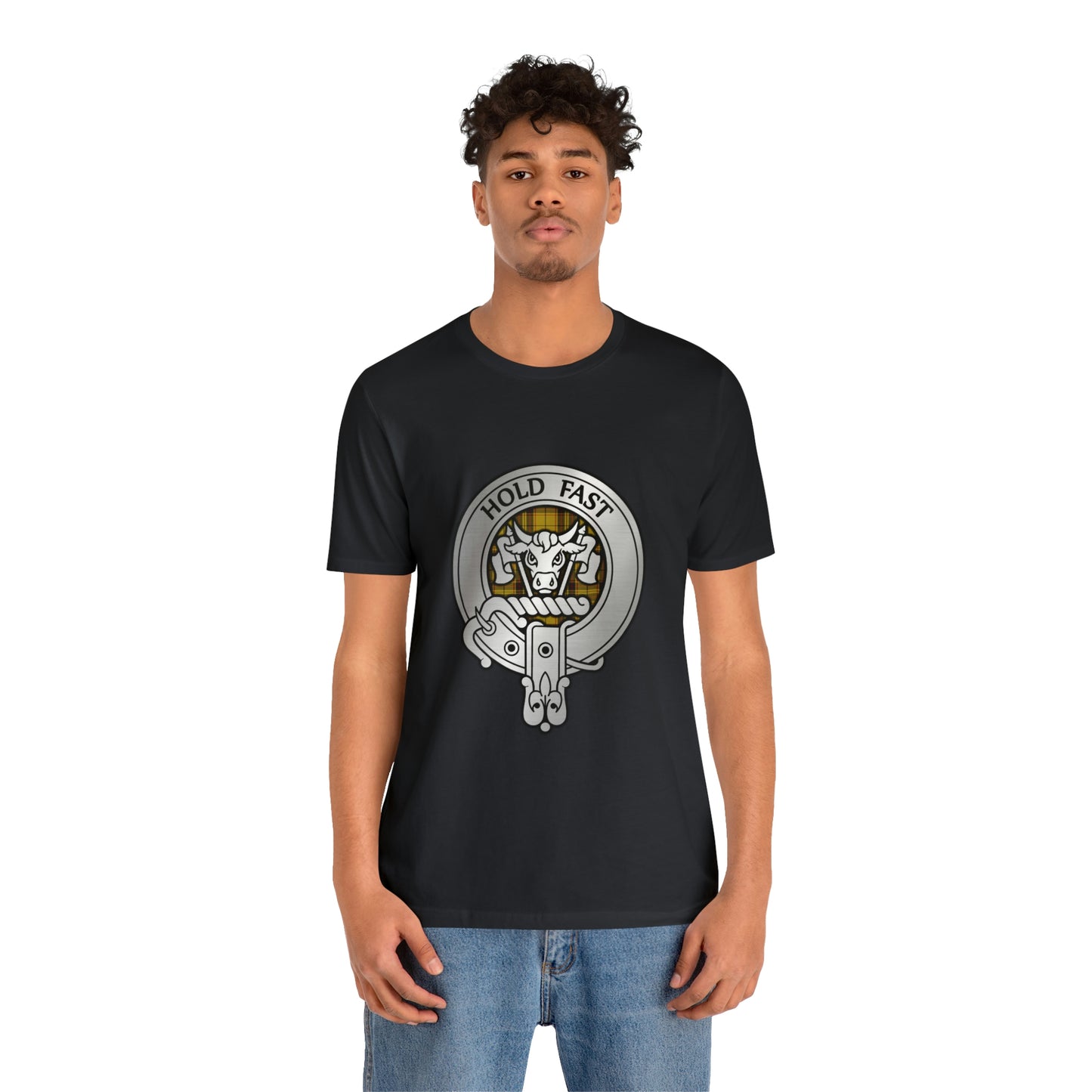 Clan MacLeod Crest & Tartan | Unisex T-Shirt