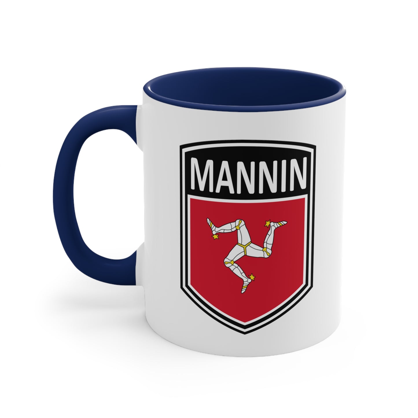 Celtic Nations - Mannin | Accent Coffee Mug, 11oz