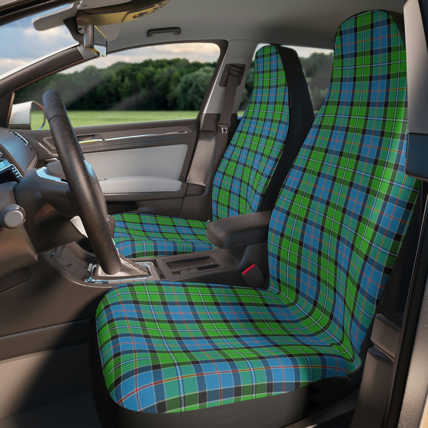 Clan Stirling Tartan Car Seat Covers