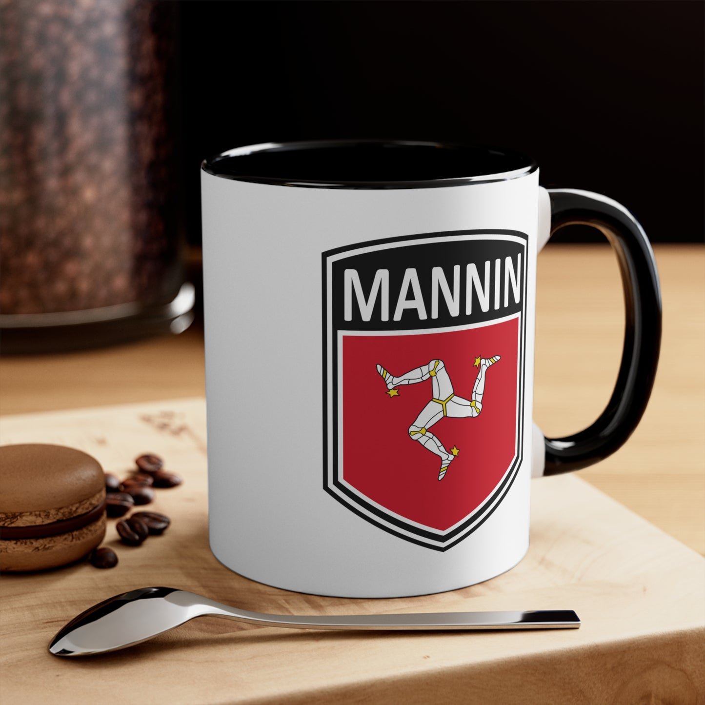 Celtic Nations - Mannin | Accent Coffee Mug, 11oz