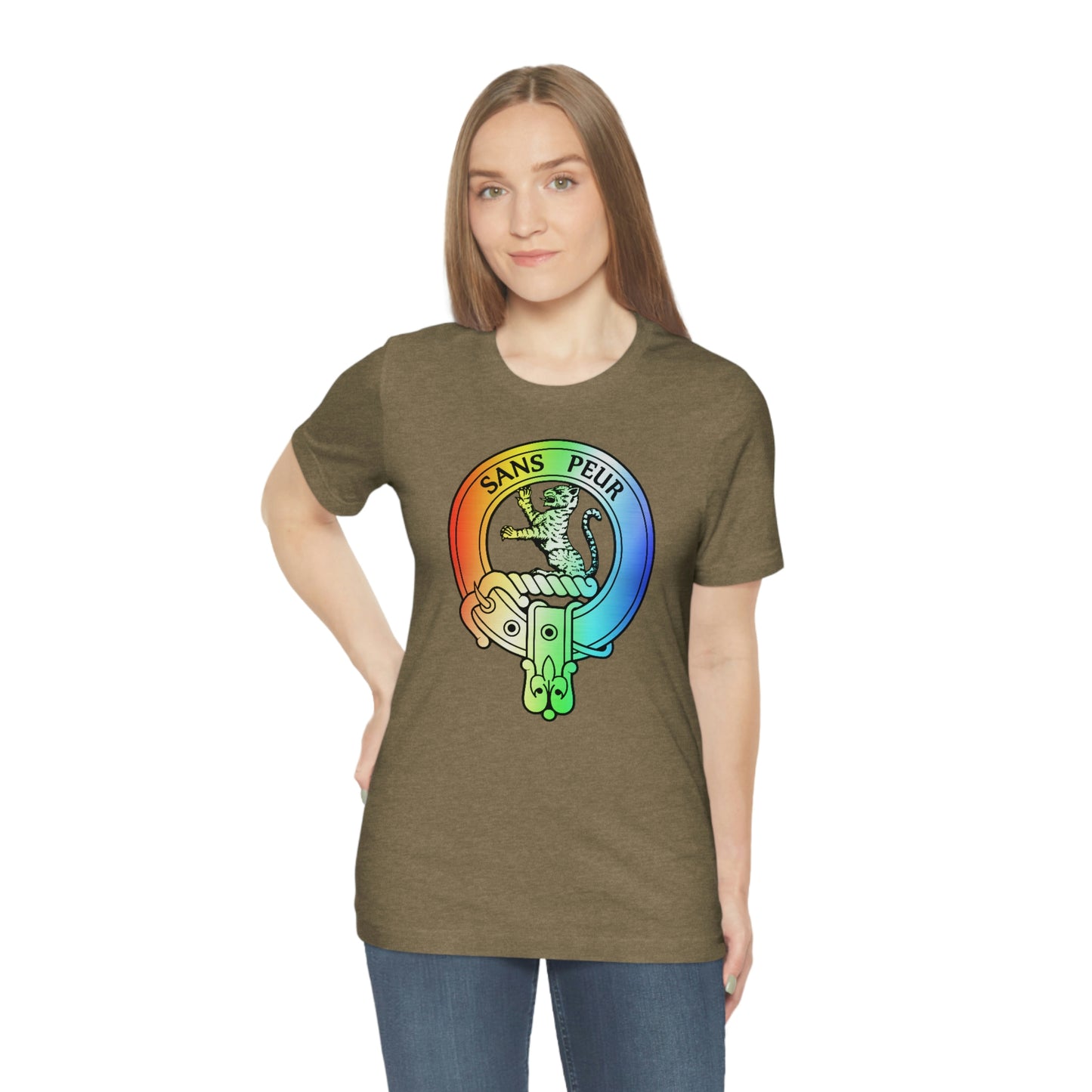 Clan Sutherland Rainbow Crest T-Shirt