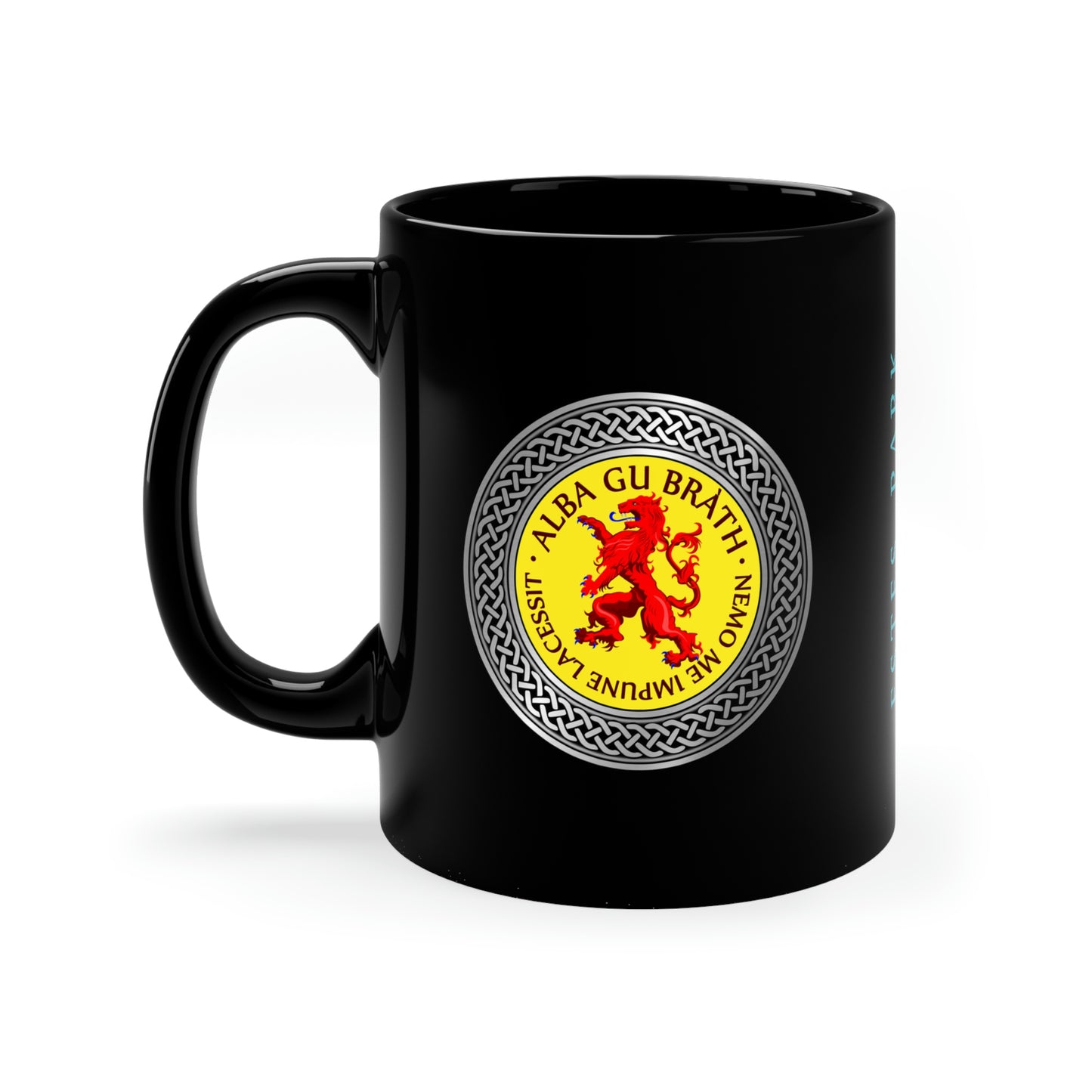 Demo - Estes Park / Alba Gu Brath Crest 11oz Black Mug