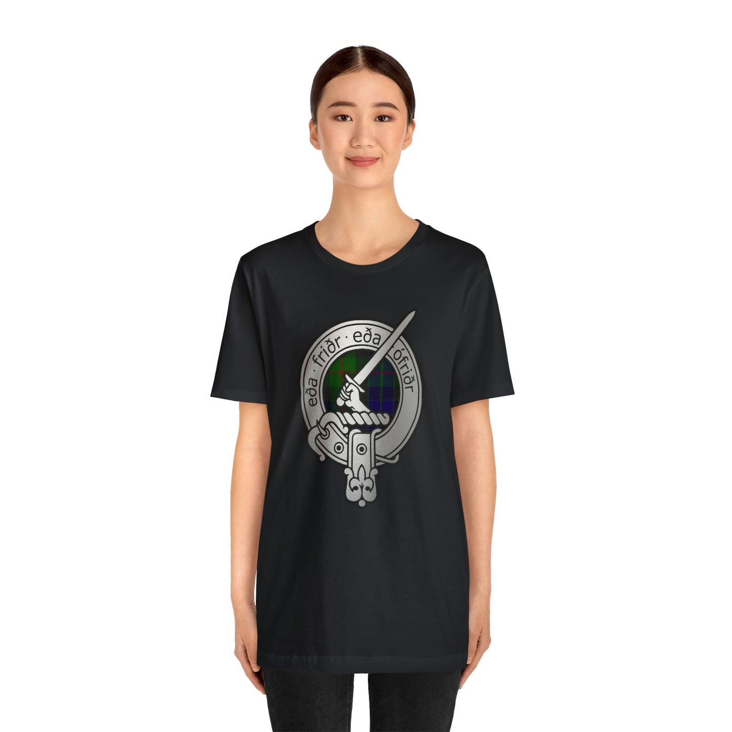 Clan Gunn Crest & Tartan | Unisex T-Shirt