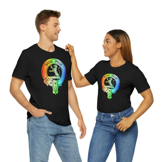 Clan Sutherland Rainbow Crest T-Shirt