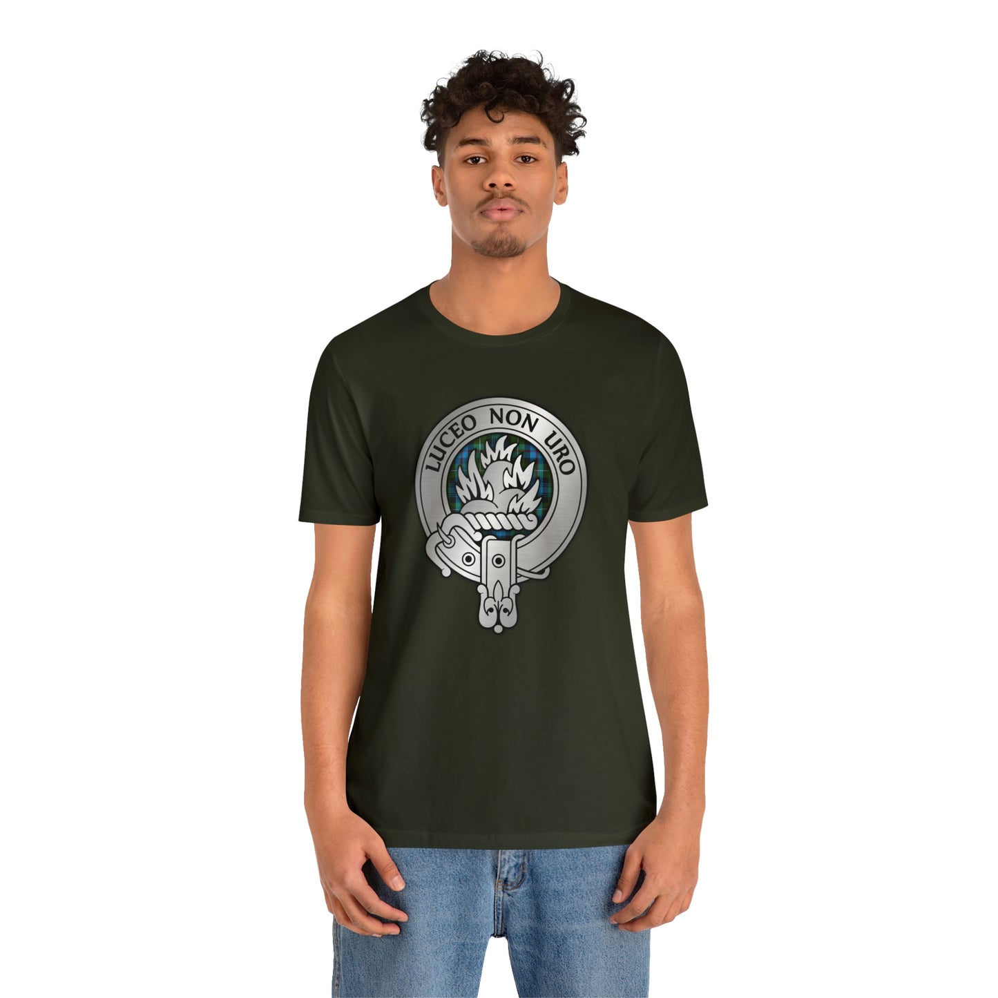 Clan MacKenzie Crest & Tartan | Unisex T-Shirt