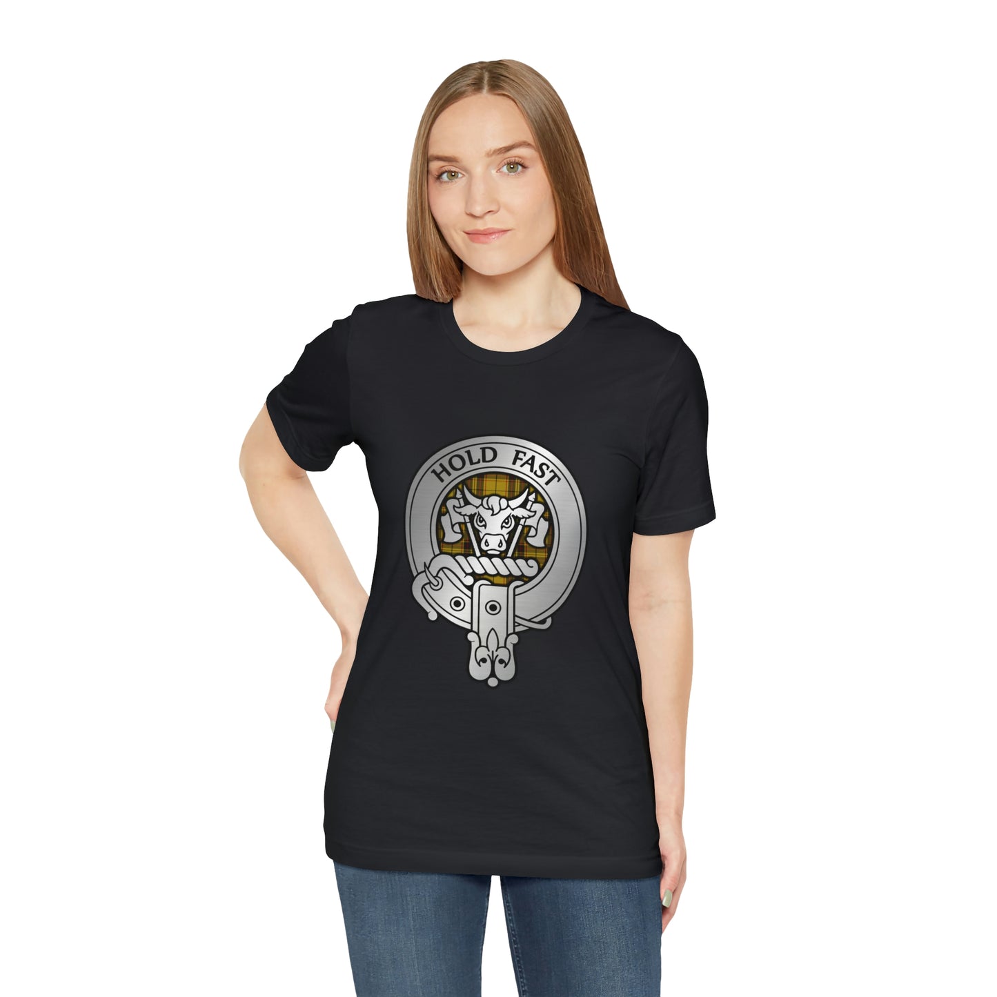 Clan MacLeod Crest & Tartan | Unisex T-Shirt