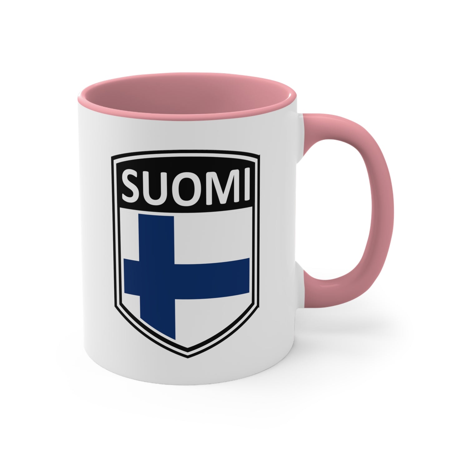 Scandi Nations - Suomi | Accent Coffee Mug, 11oz