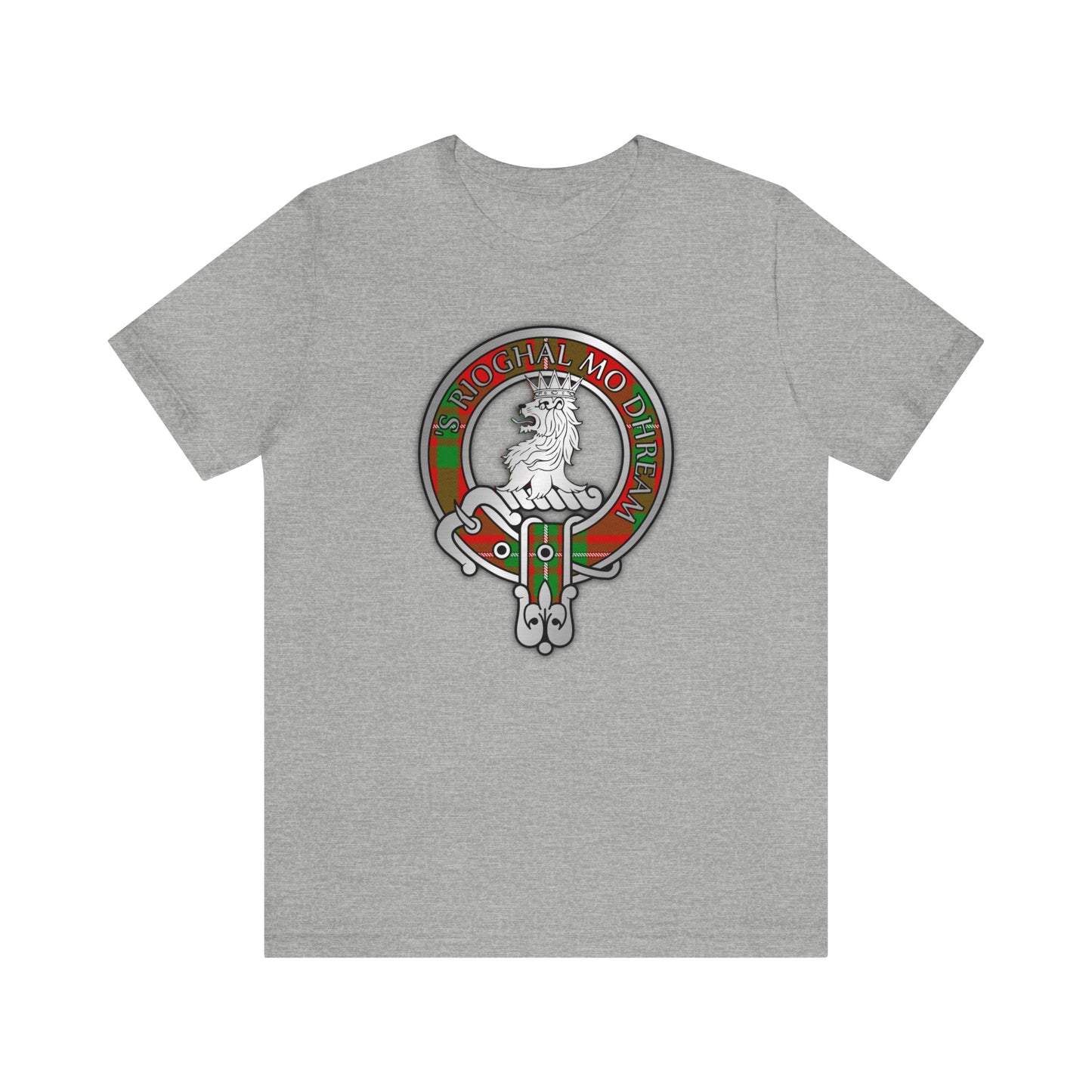 Clan MacGregor Crest & Tartan | Unisex T-Shirt