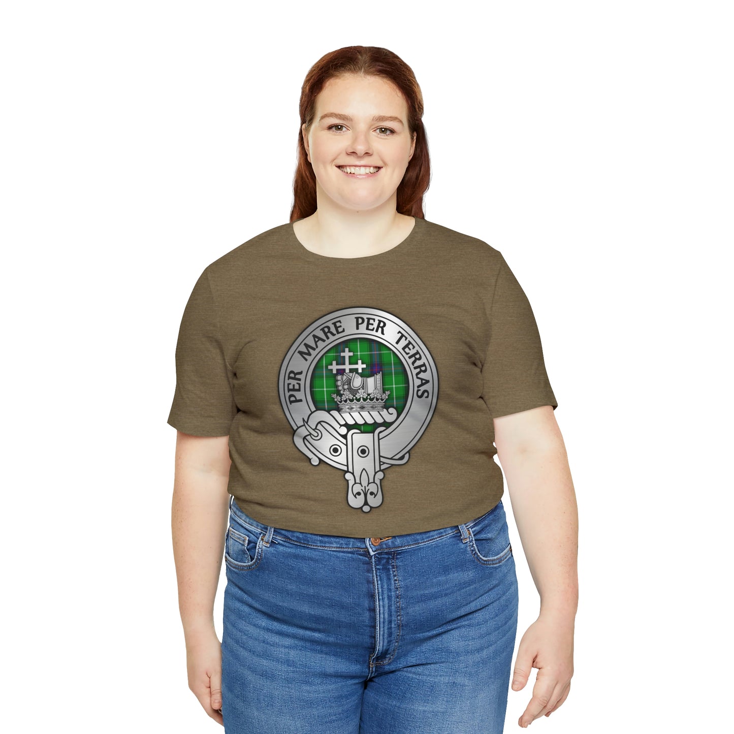 Clan MacDonald Crest & Tartan | Unisex T-Shirt