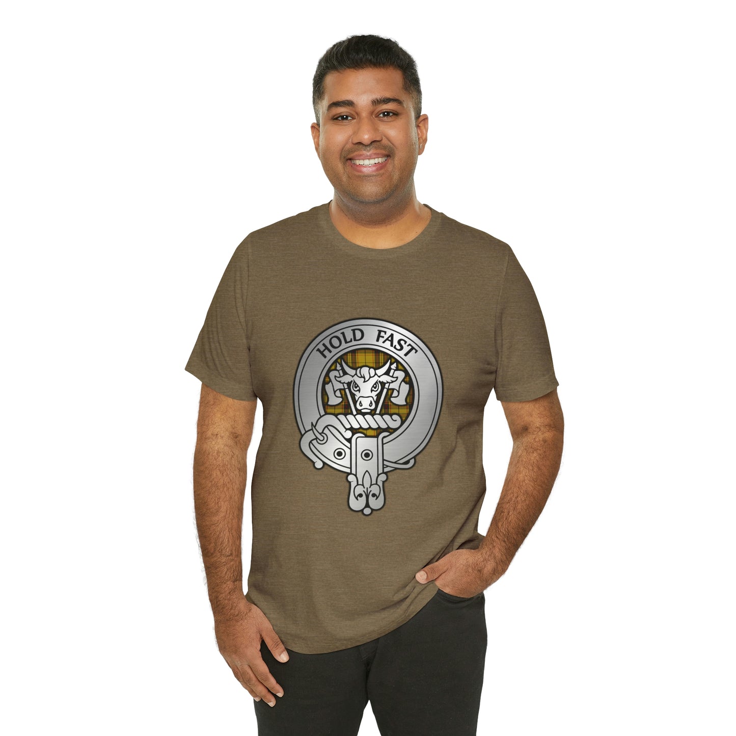 Clan MacLeod Crest & Tartan | Unisex T-Shirt