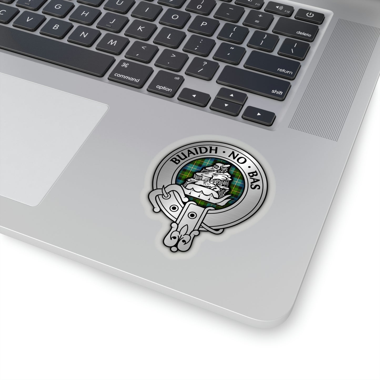 Clan MacNeil Crest & Tartan Kiss-Cut Stickers