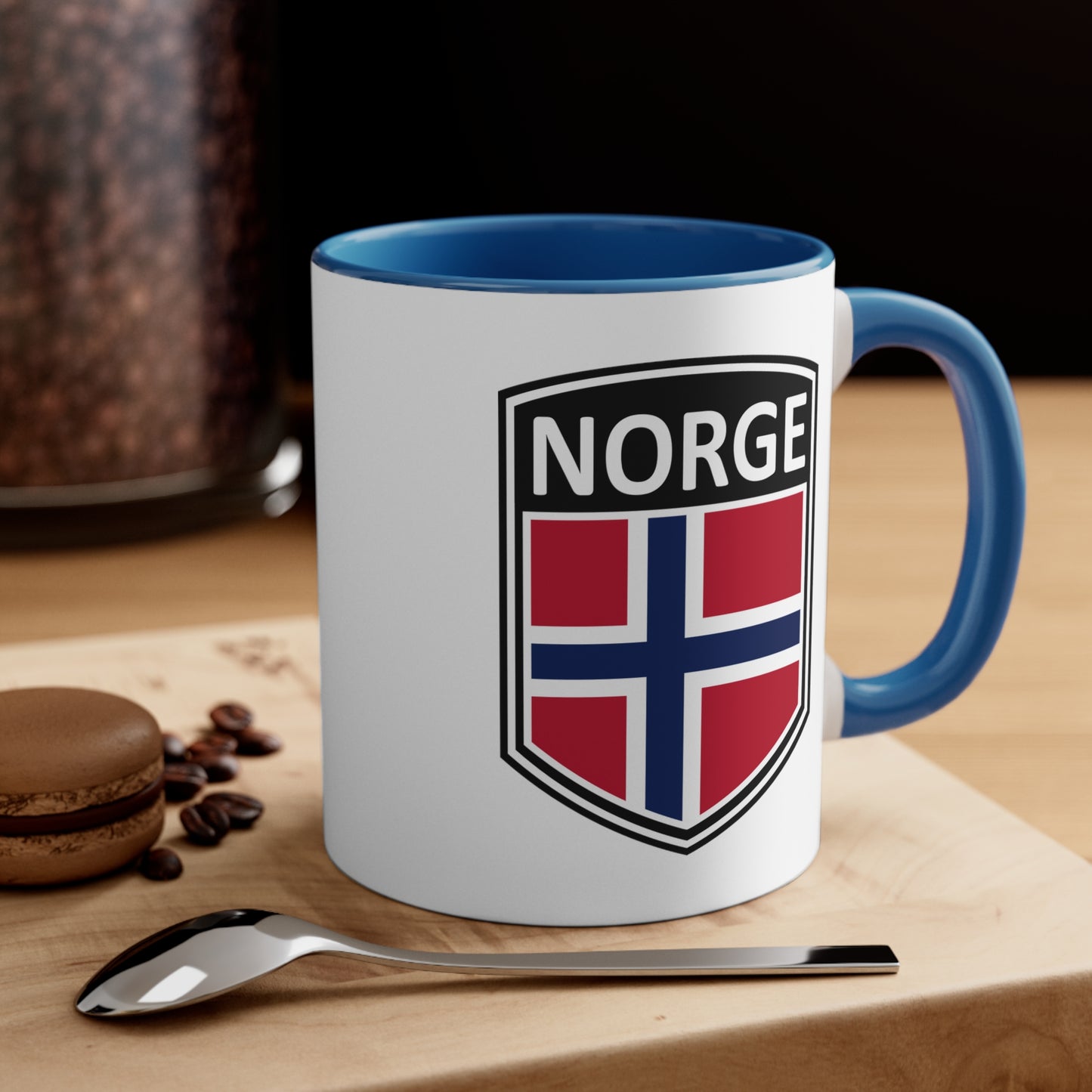 Scandi Nations - Norge | Accent Coffee Mug, 11oz