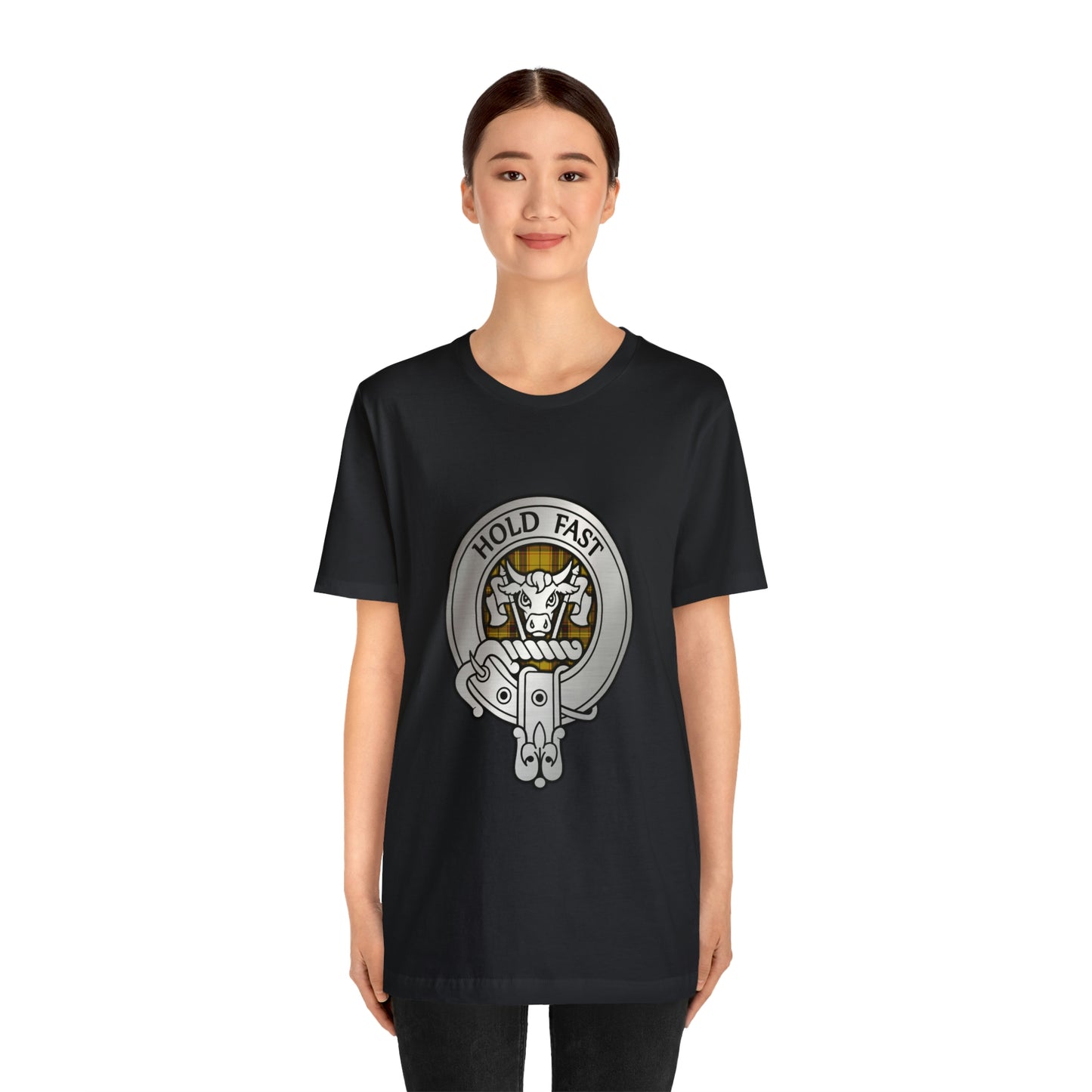 Clan MacLeod Crest & Tartan | Unisex T-Shirt