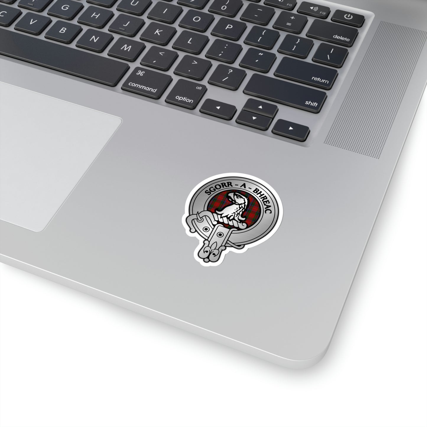 Clan MacNicol Crest & Tartan Kiss-Cut Stickers