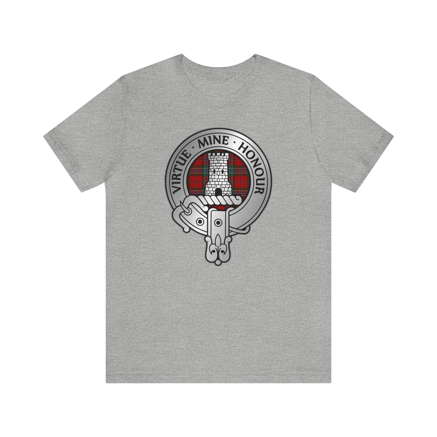 Clan MacLean Crest & Tartan | Unisex T-Shirt