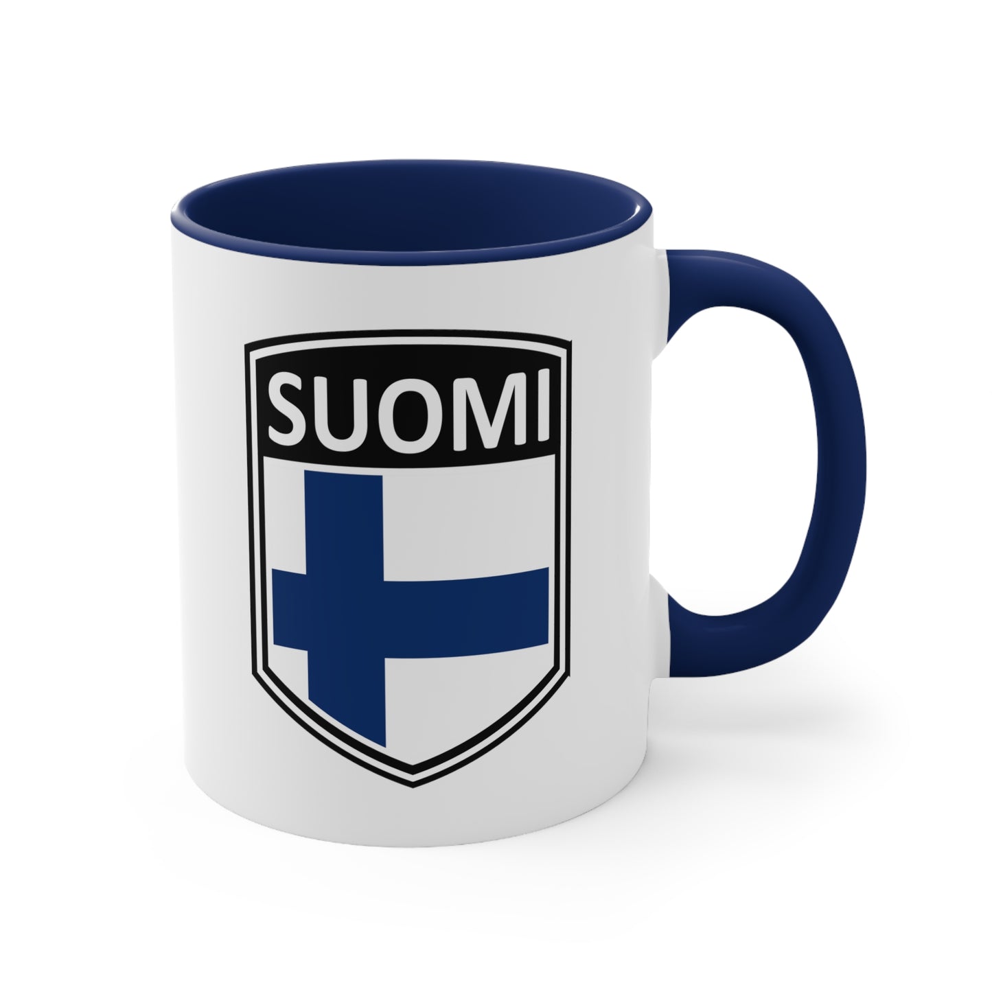 Scandi Nations - Suomi | Accent Coffee Mug, 11oz