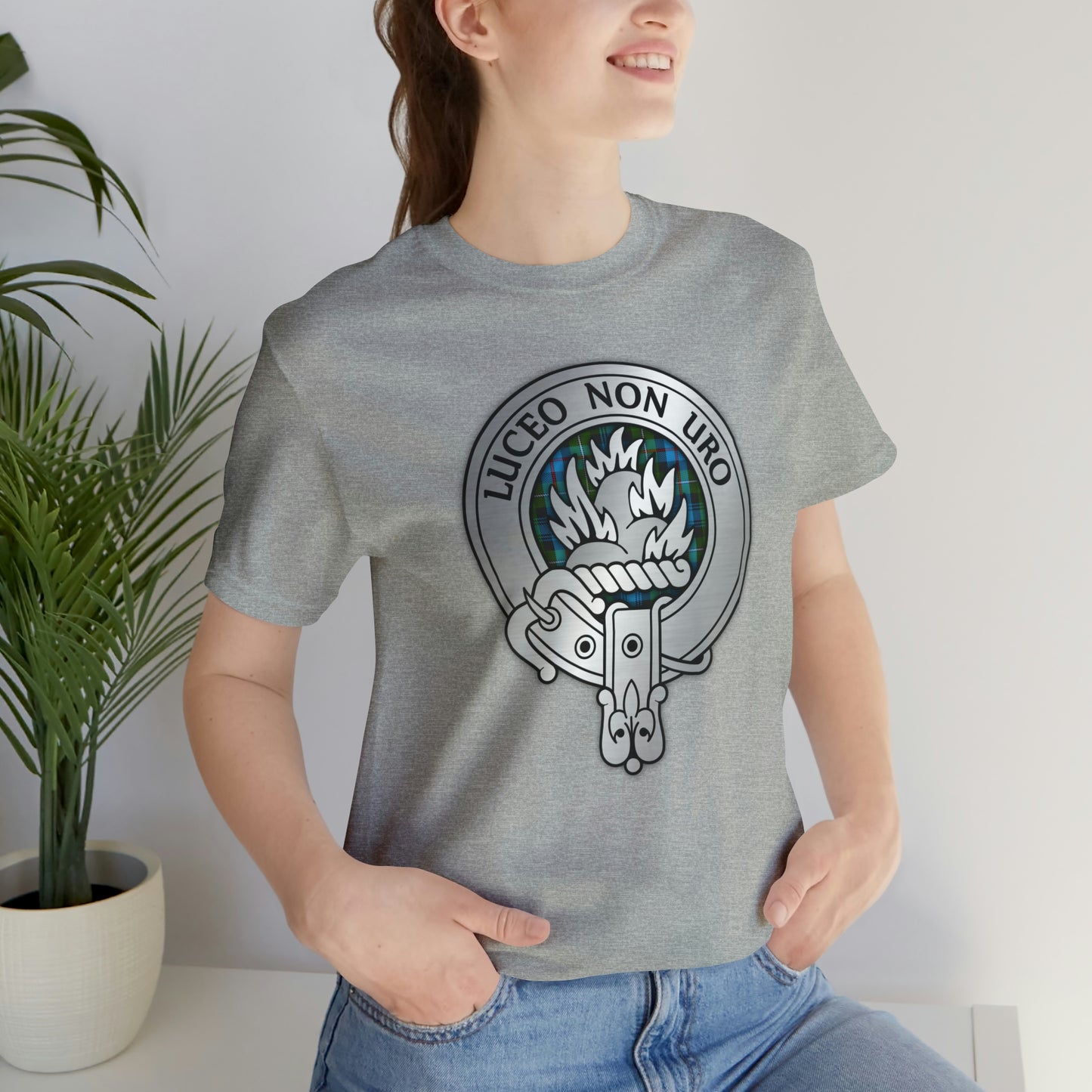 Clan MacKenzie Crest & Tartan | Unisex T-Shirt