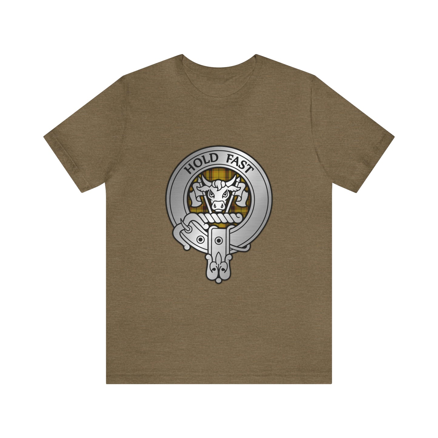 Clan MacLeod Crest & Tartan | Unisex T-Shirt