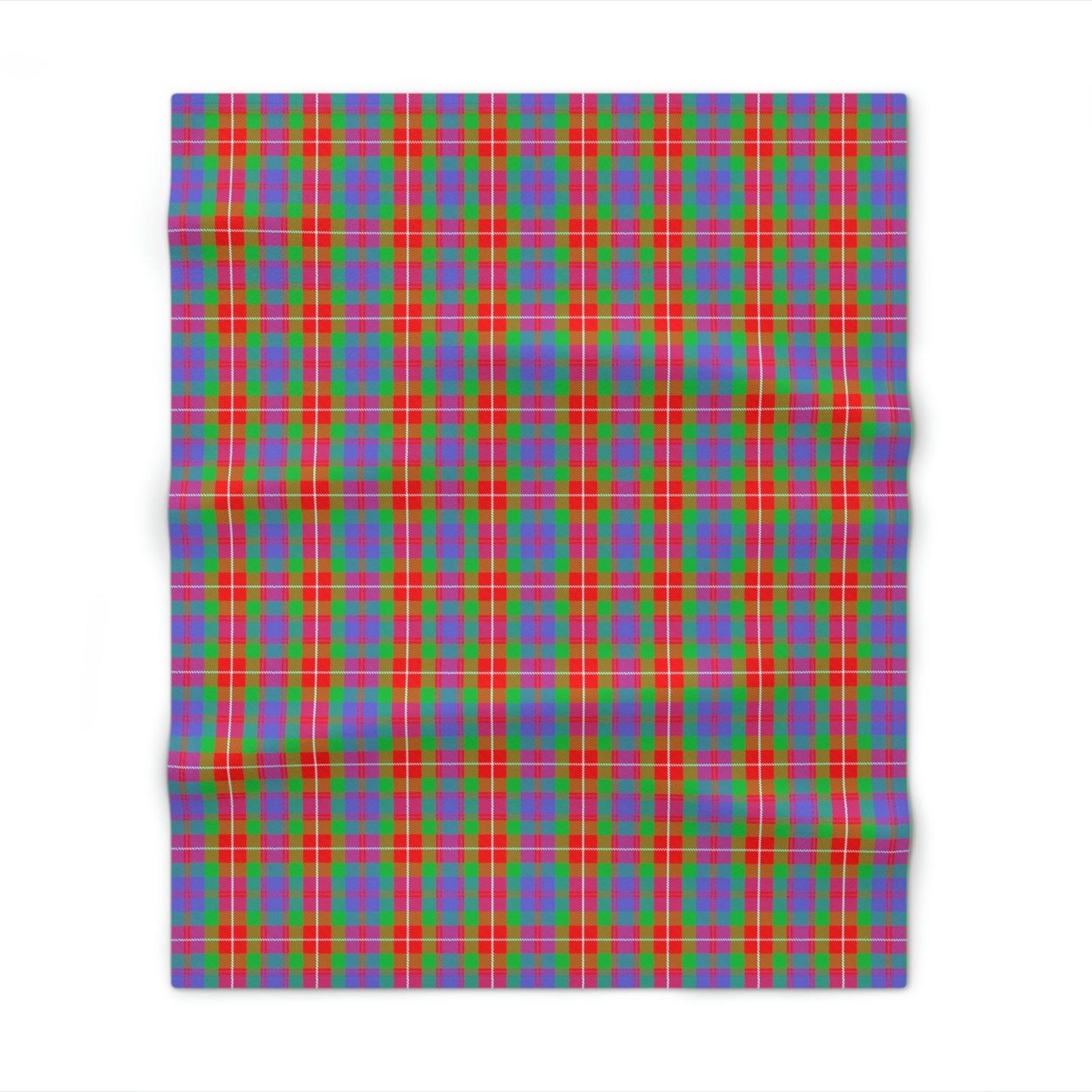 Clan Fraser Tartan Throw Blanket