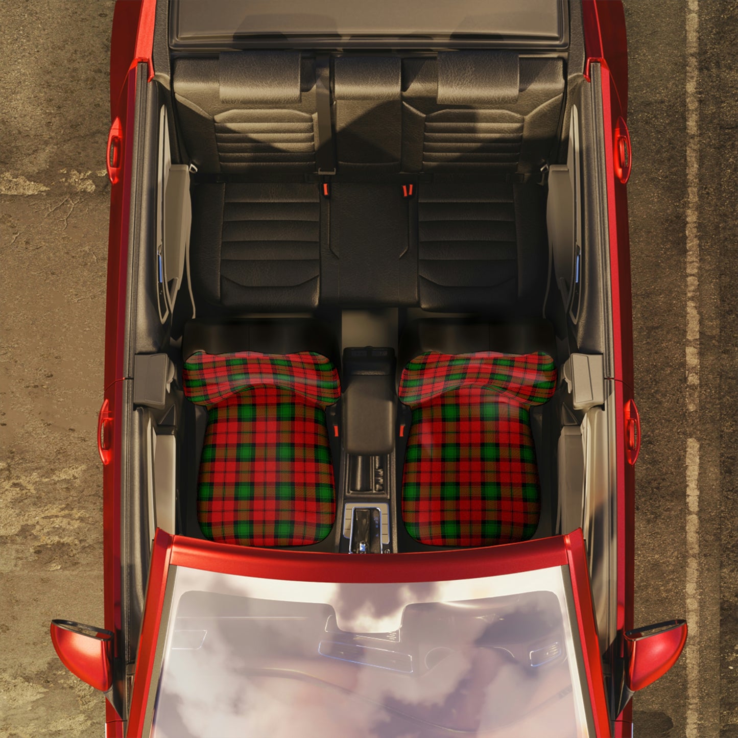 Clan Kerr Tartan Car Seat Covers