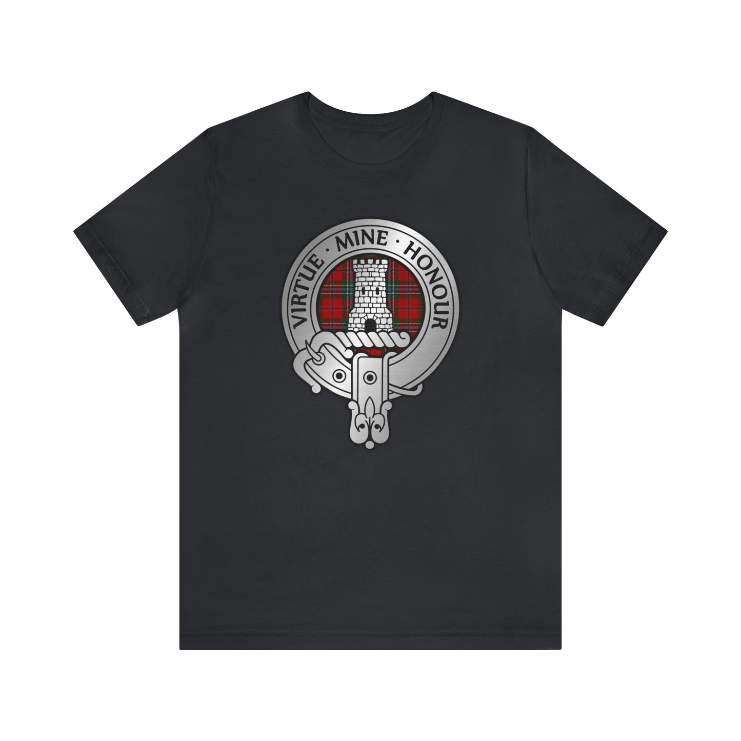 Clan MacLean Crest & Tartan | Unisex T-Shirt