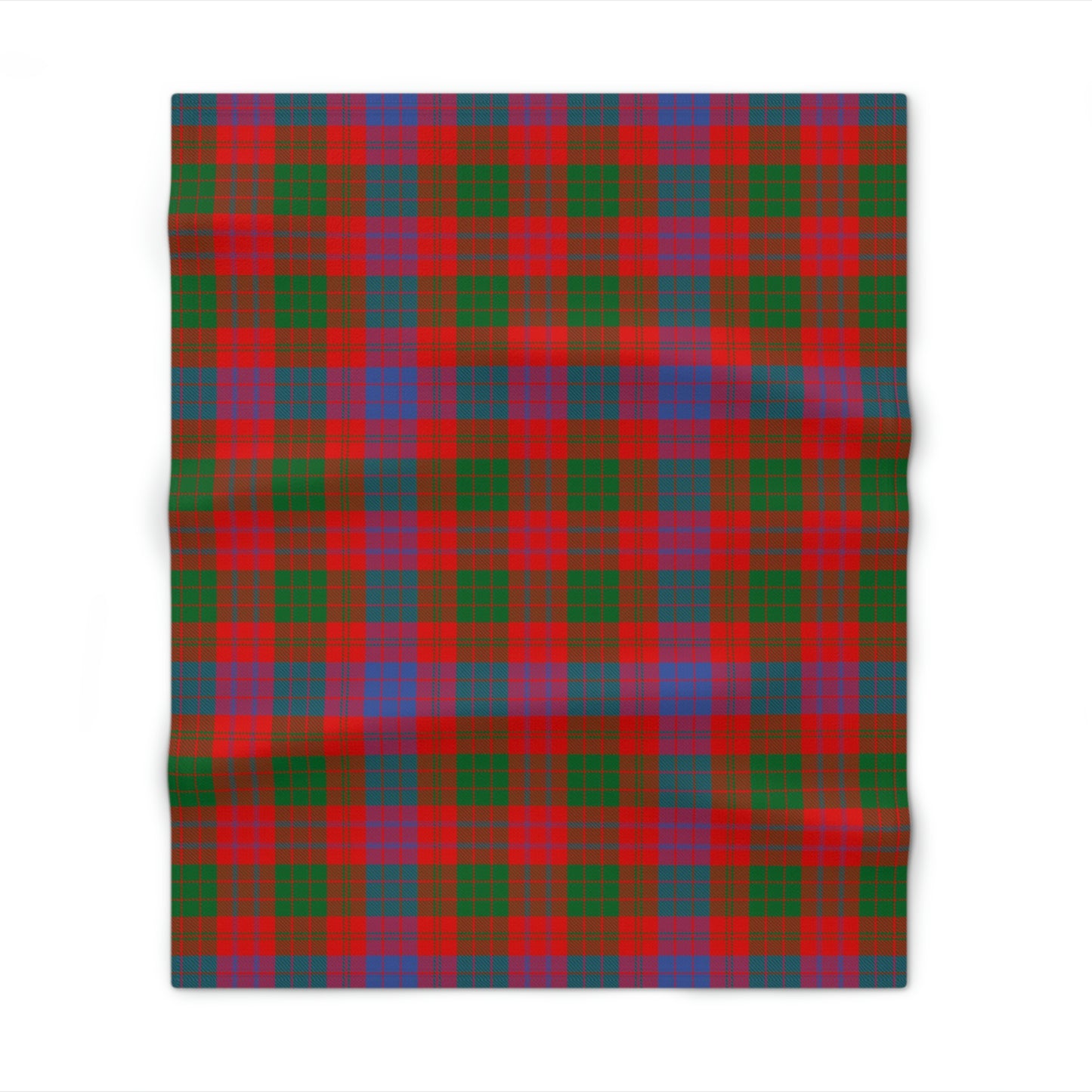 Clan Ross Tartan Throw Blanket