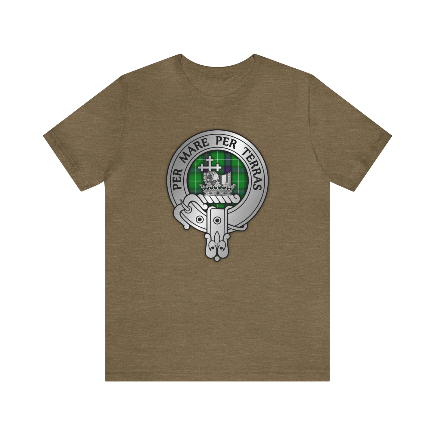 Clan MacDonald Crest & Tartan | Unisex T-Shirt