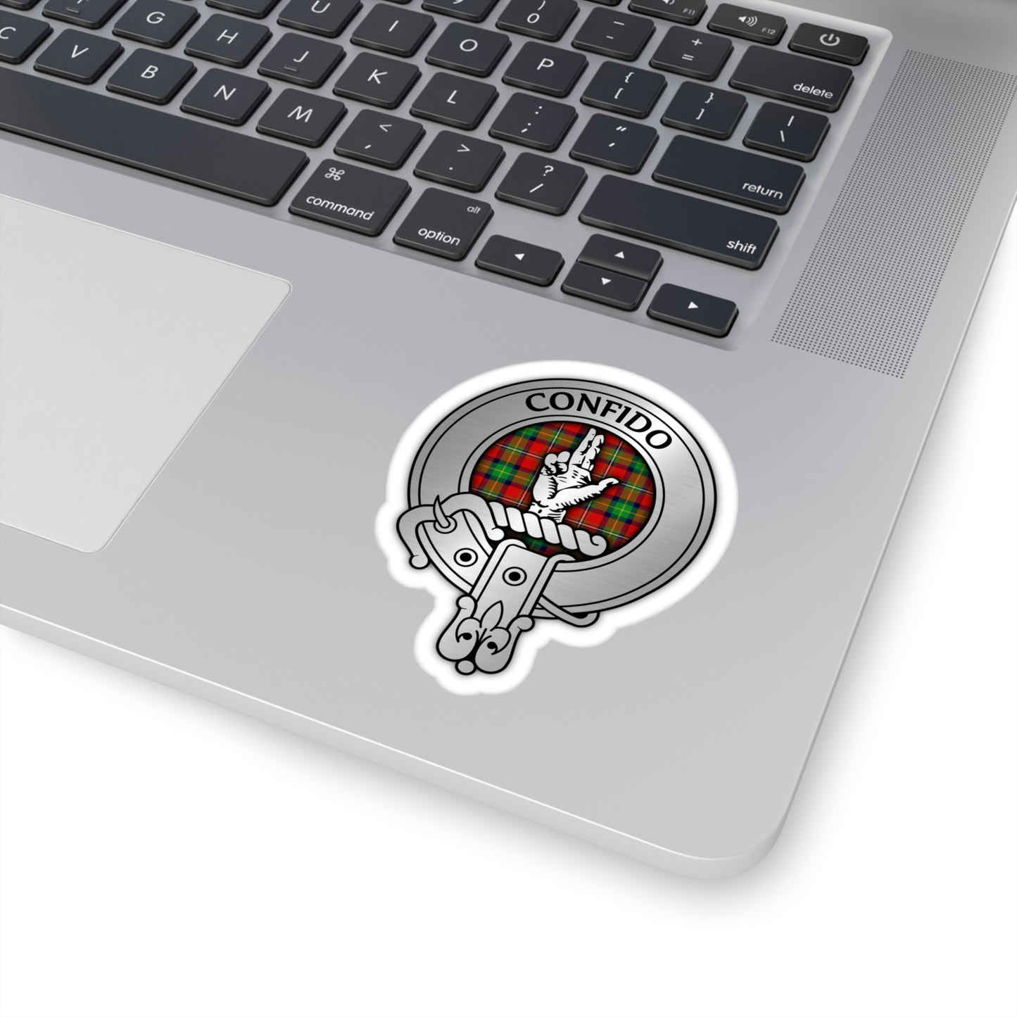 Clan Boyd Crest & Tartan Kiss-Cut Stickers