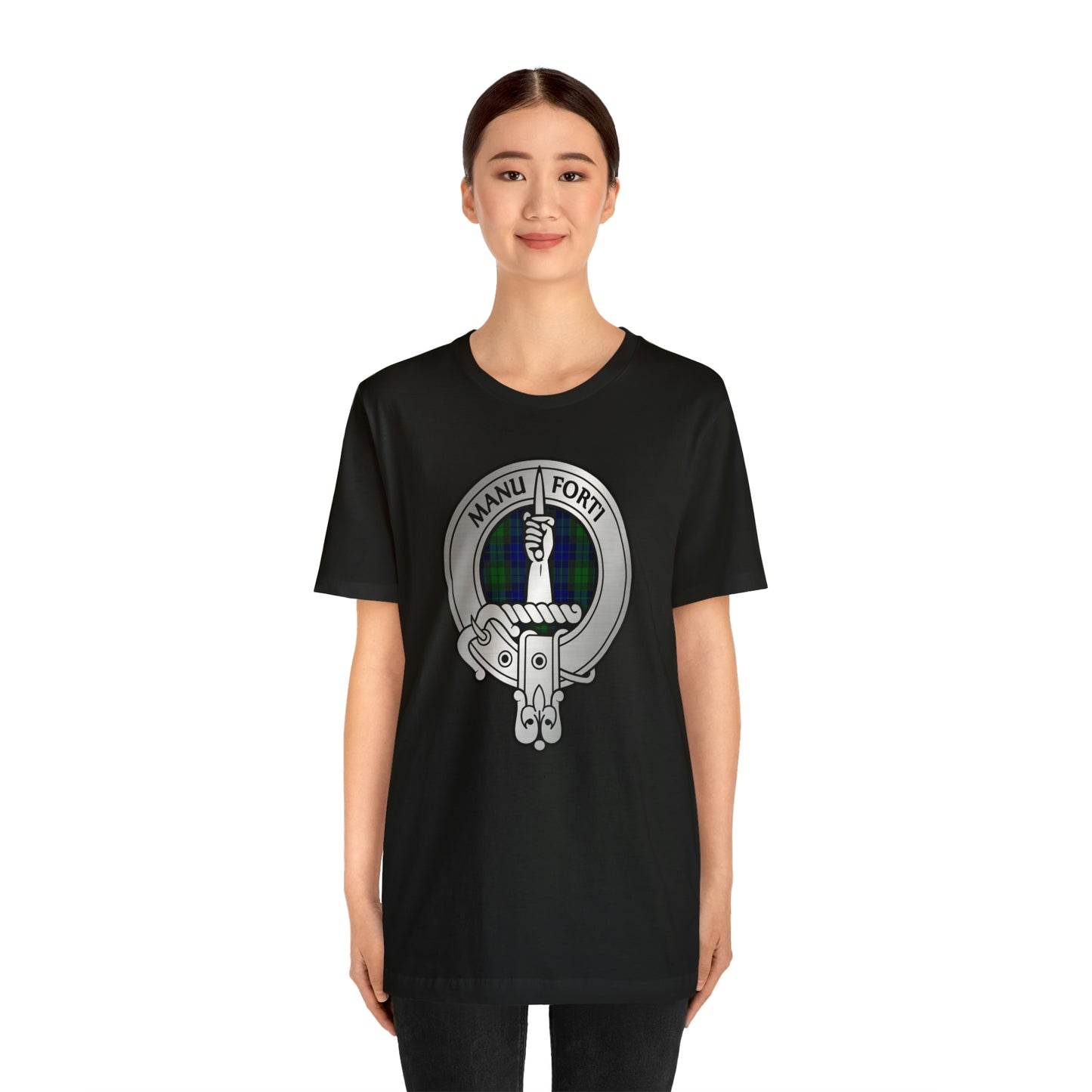 Clan McKay Crest & Tartan | Unisex T-Shirt