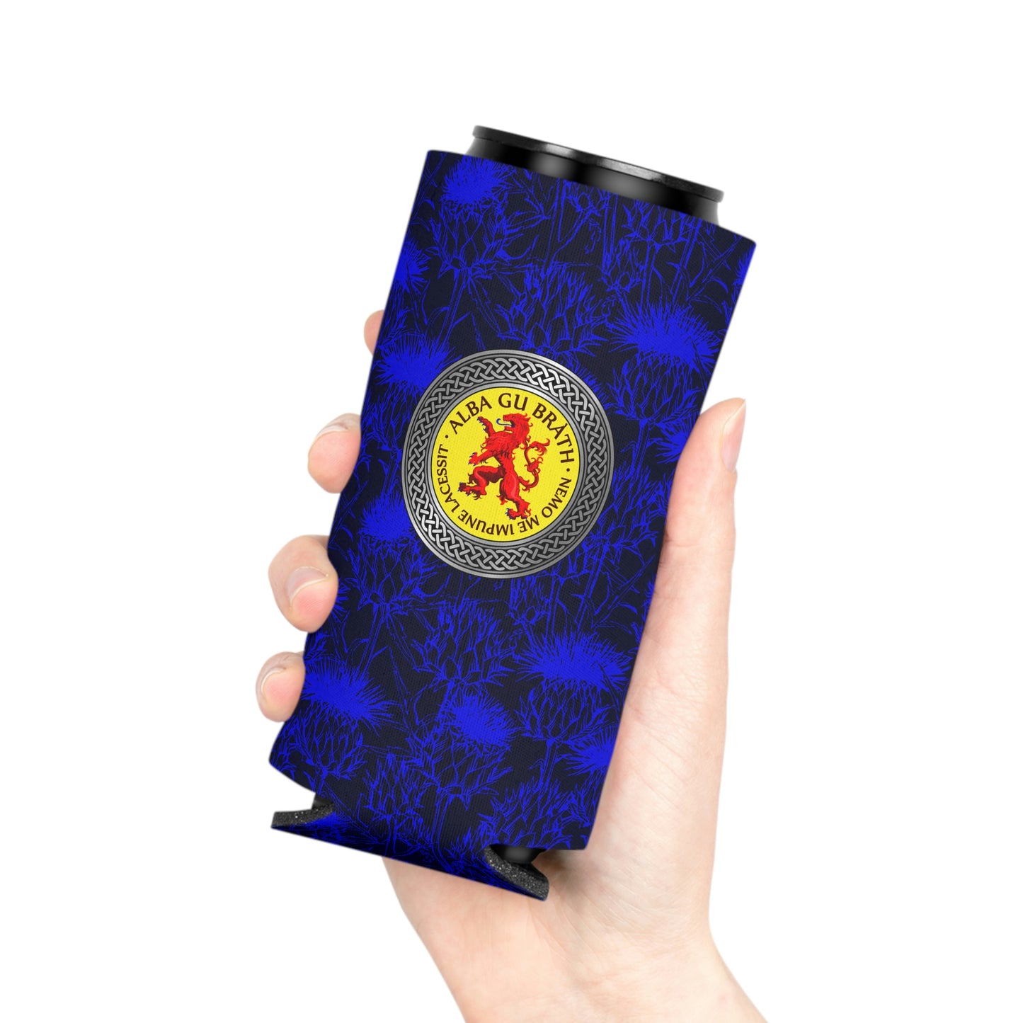 Alba Gu Brath Lion Rampant Knot Can Cooler