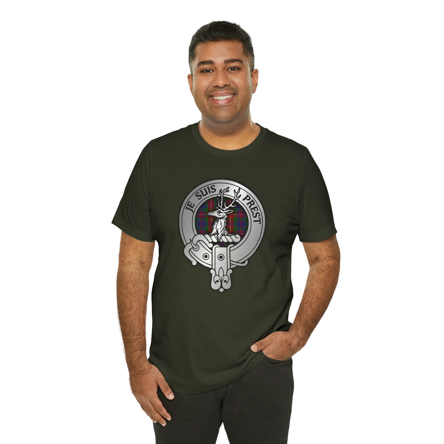 Clan Fraser of Lovat Crest & Tartan | Unisex T-Shirt