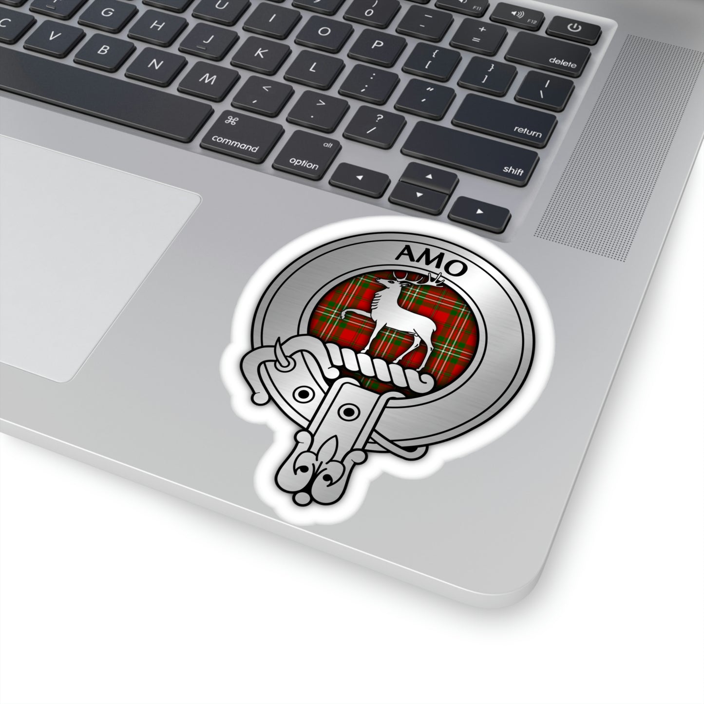 Clan Scott Crest & Tartan Kiss-Cut Stickers