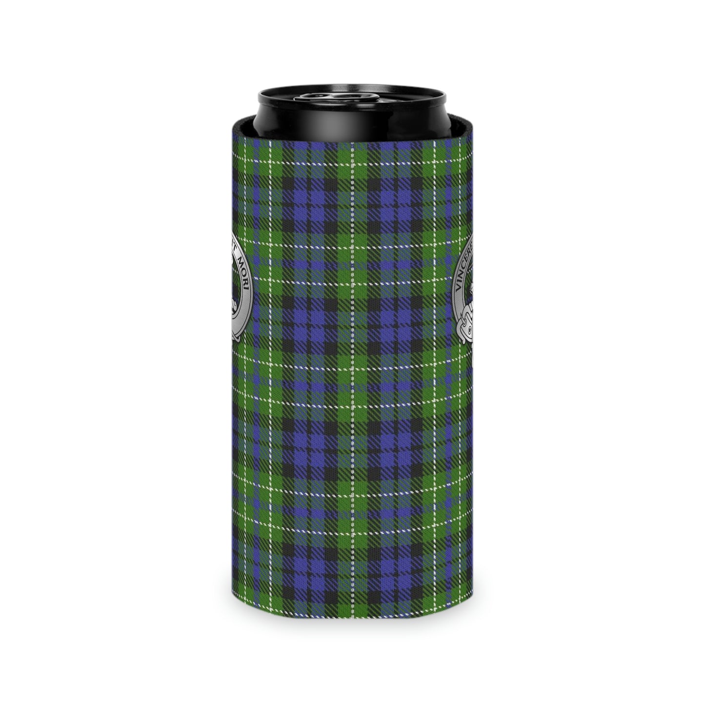 Clan MacNeill of Gigha Crest & Tartan Can Cooler