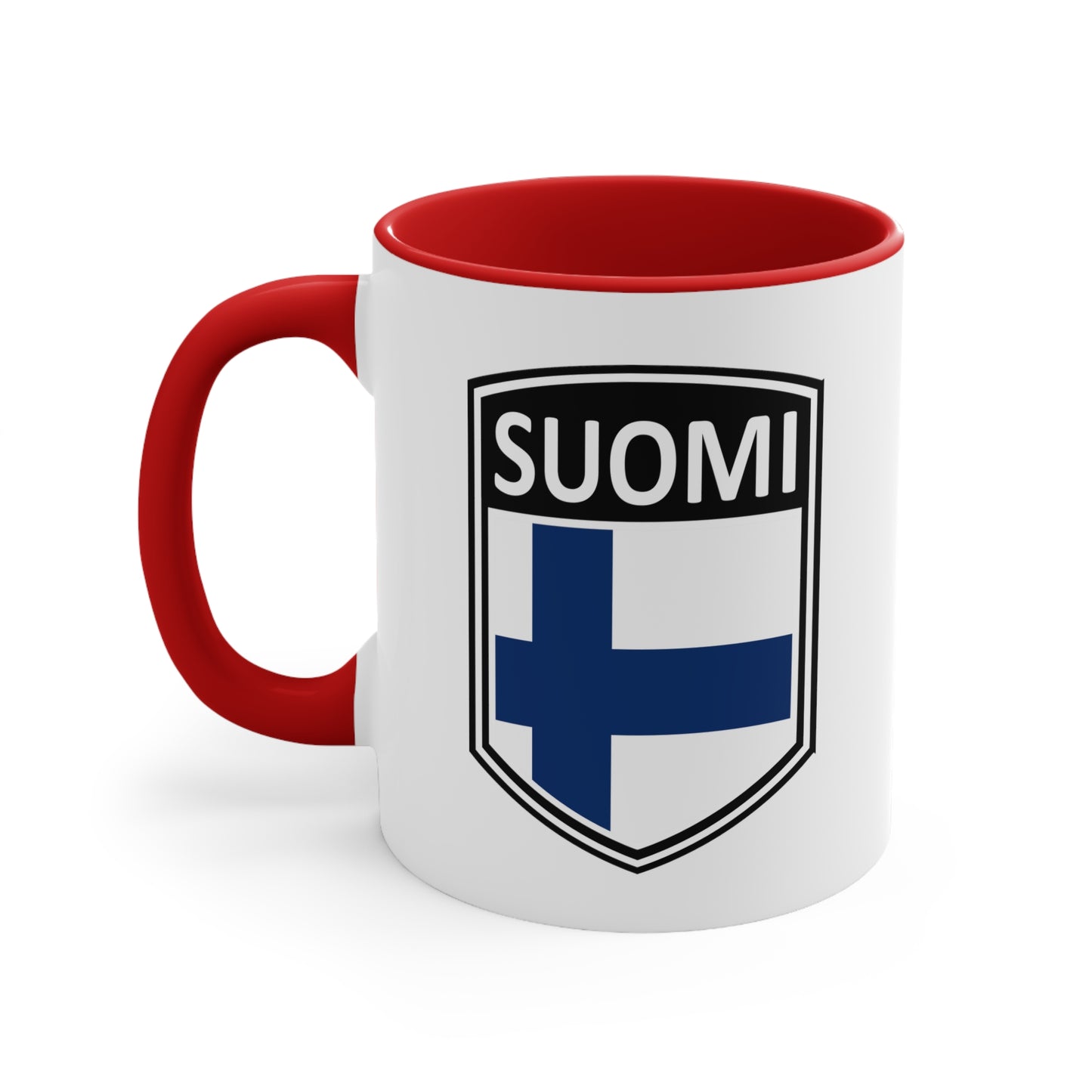 Scandi Nations - Suomi | Accent Coffee Mug, 11oz