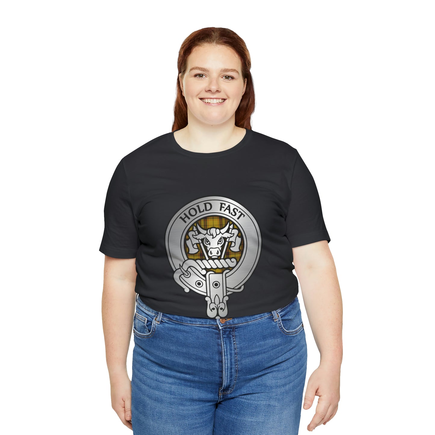 Clan MacLeod Crest & Tartan | Unisex T-Shirt