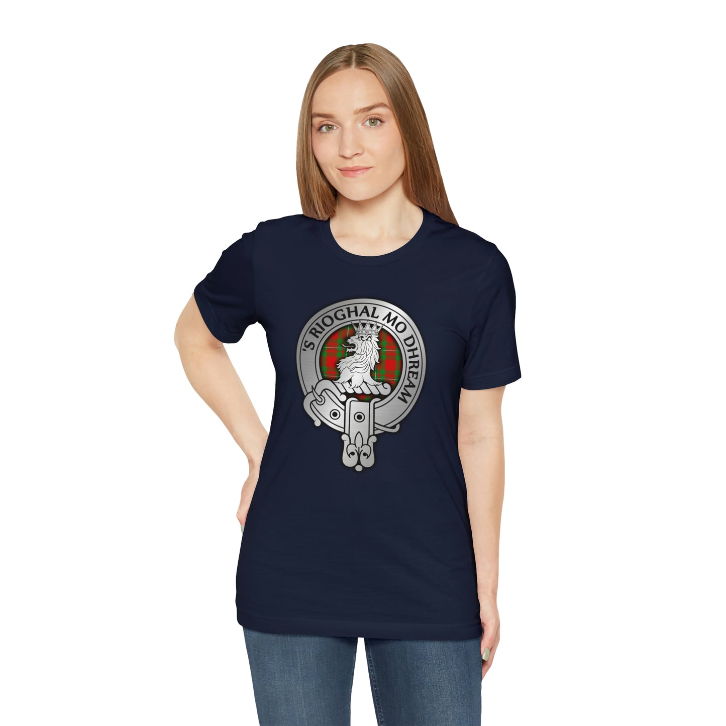 Clan MacGregor Crest & Tartan | Unisex T-Shirt