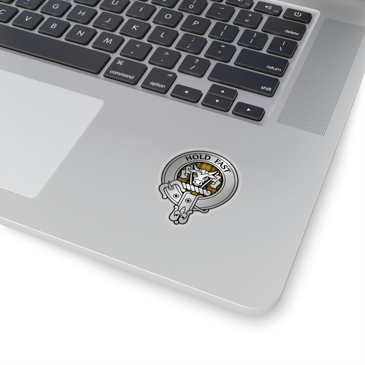 Clan MacLeod Crest & Tartan Kiss-Cut Stickers