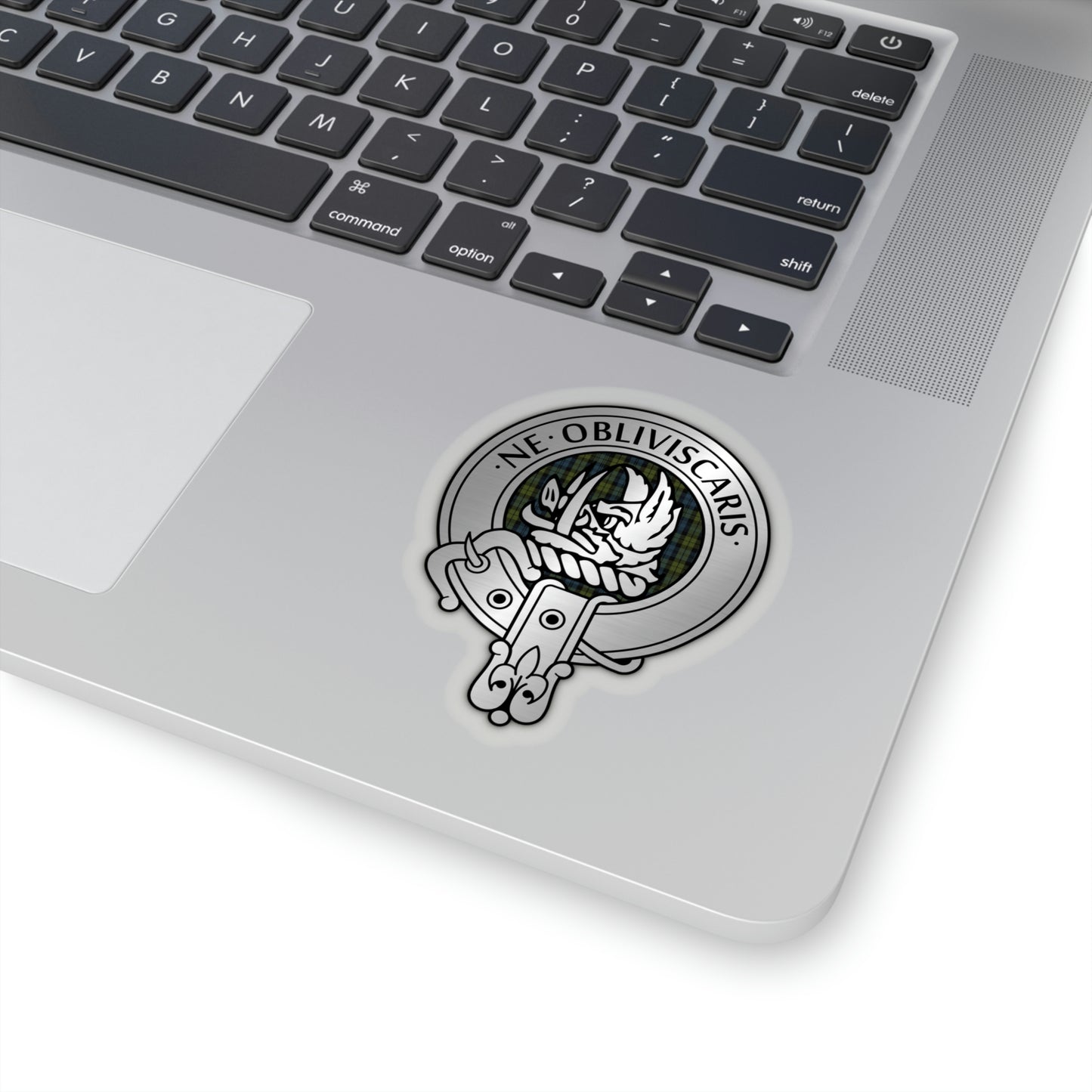 Clan Campbell Crest & Tartan Kiss-Cut Stickers