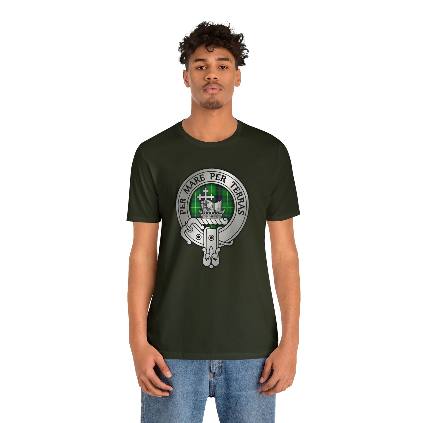 Clan MacDonald Crest & Tartan | Unisex T-Shirt