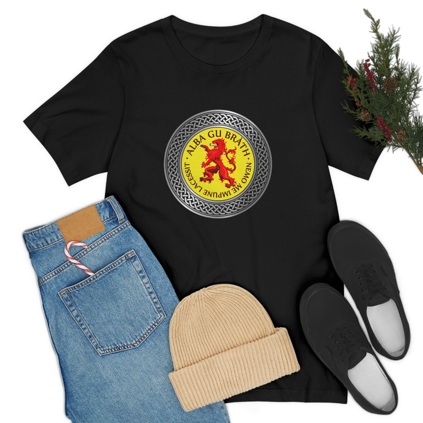 Alba Gu Brath Lion Rampant & Knot T-Shirt