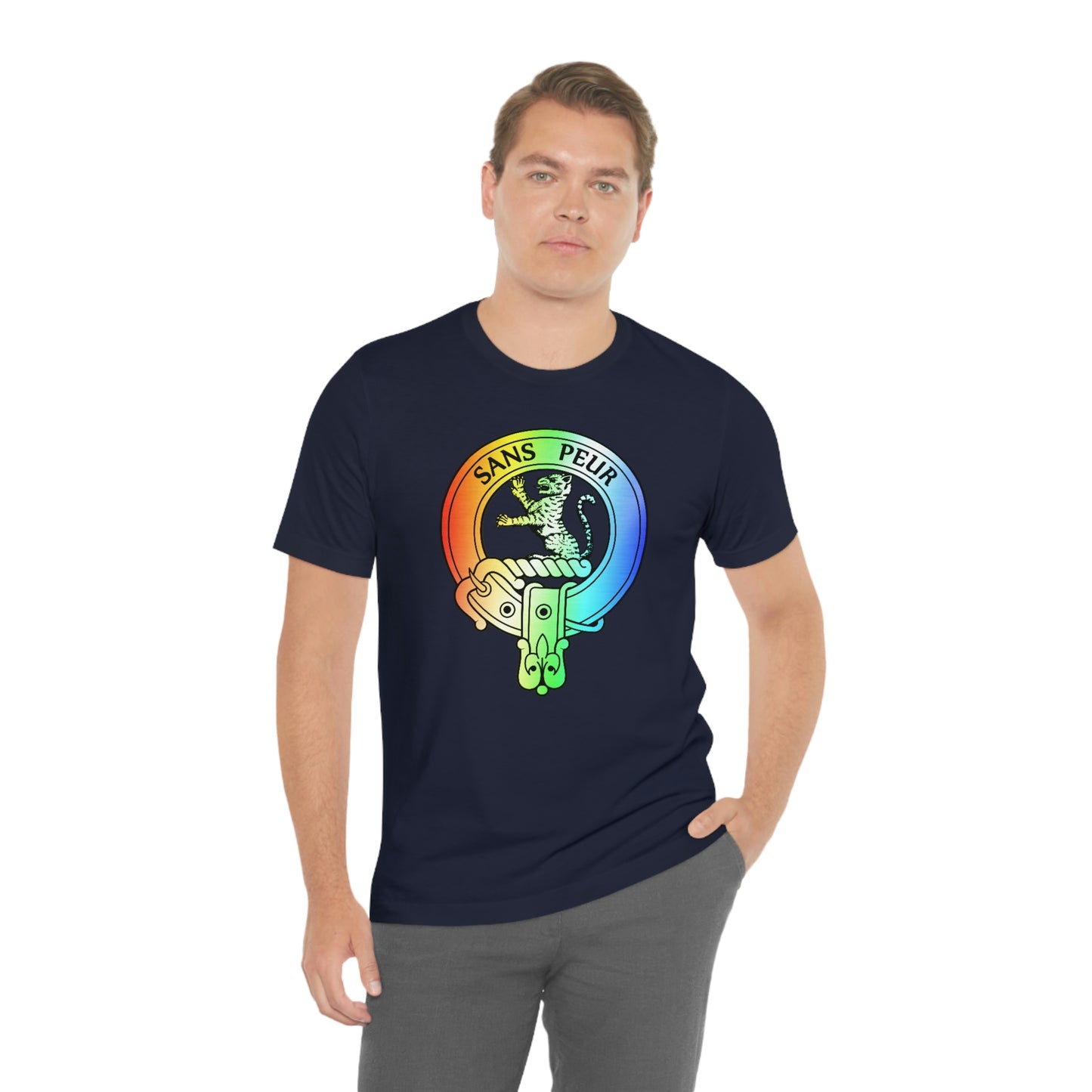 Clan Sutherland Rainbow Crest T-Shirt