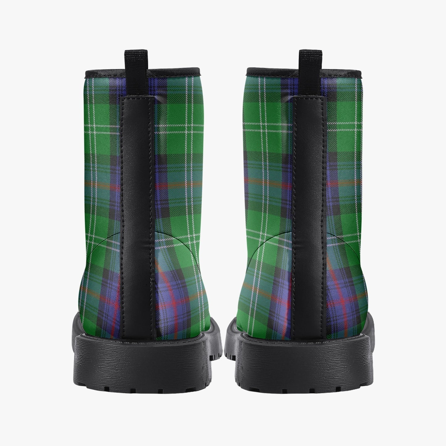 Clan Sutherland Tartan Leather Boots