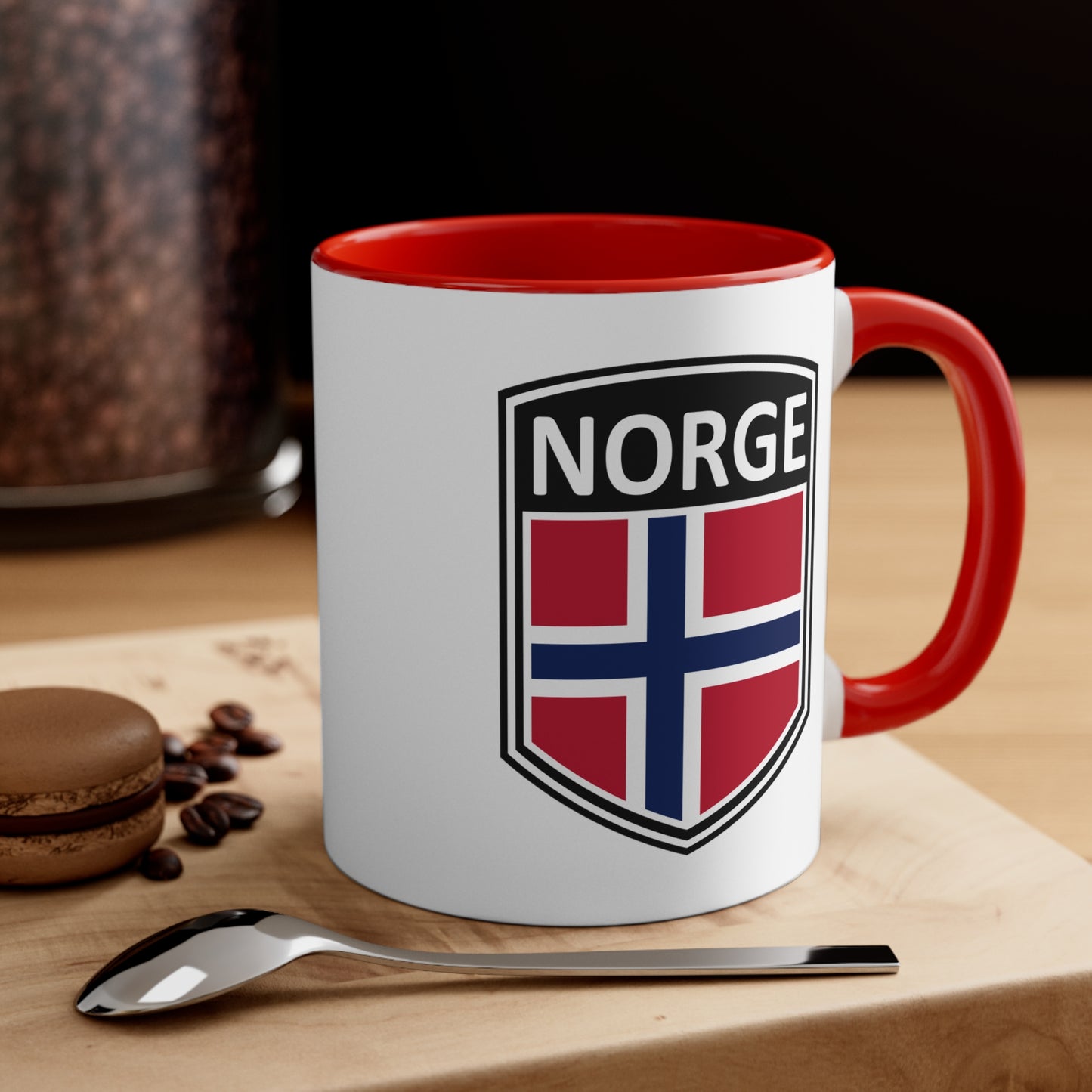 Scandi Nations - Norge | Accent Coffee Mug, 11oz