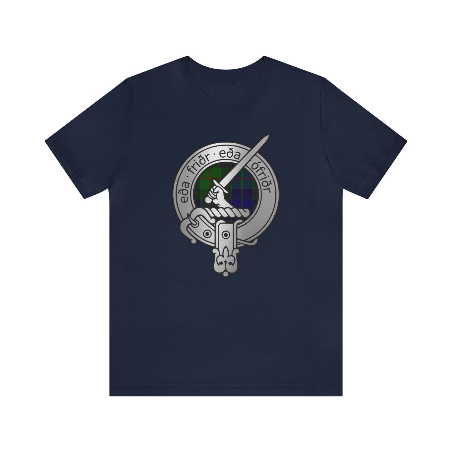 Clan Gunn Crest & Tartan | Unisex T-Shirt