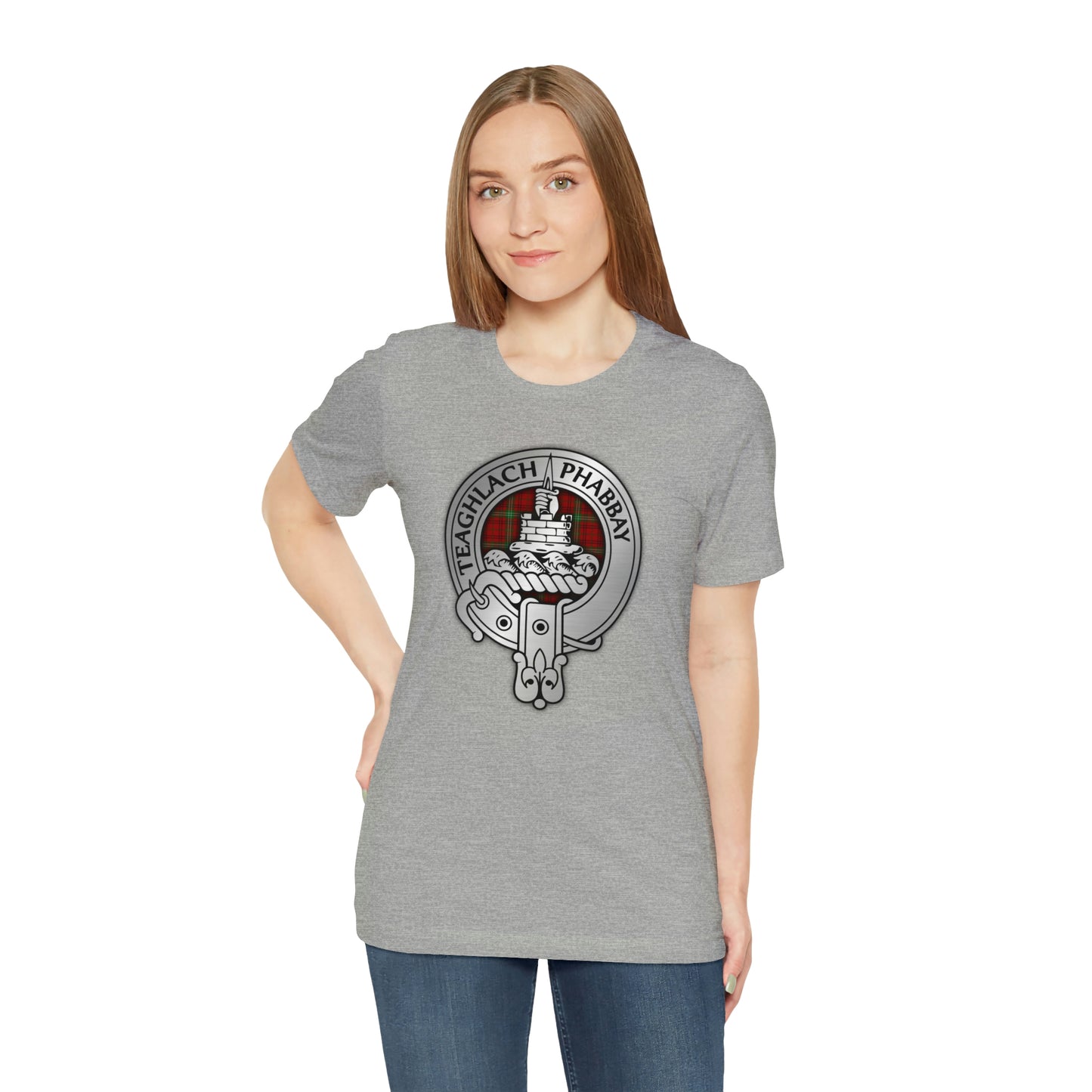 Clan Morrison Crest & Tartan | Unisex T-Shirt