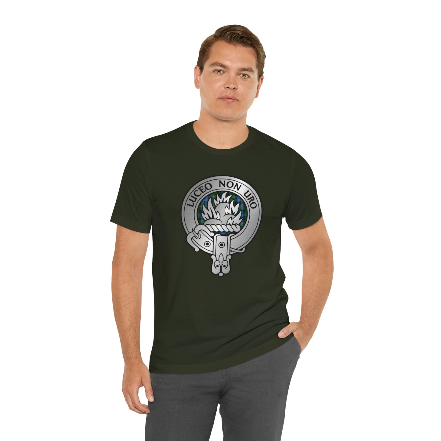 Clan MacKenzie Crest & Tartan | Unisex T-Shirt