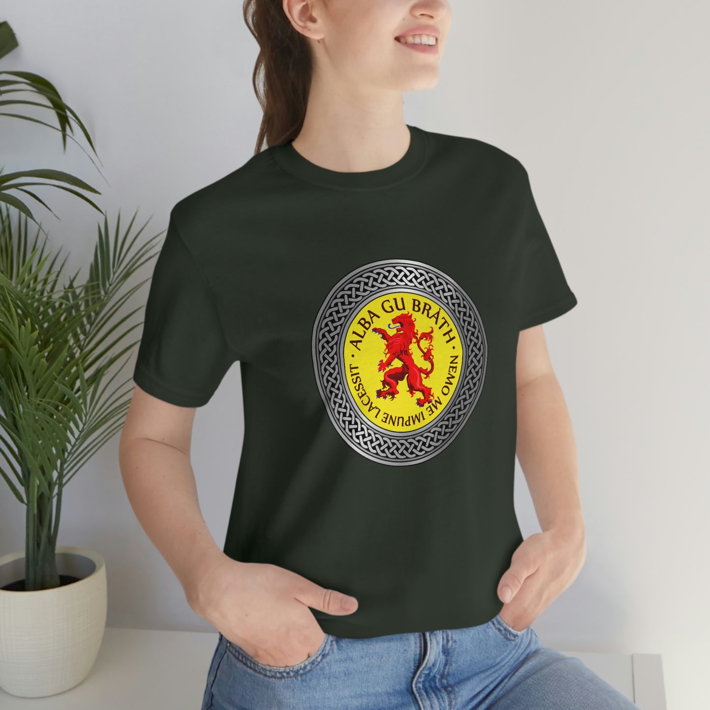 Alba Gu Brath Lion Rampant & Knot T-Shirt