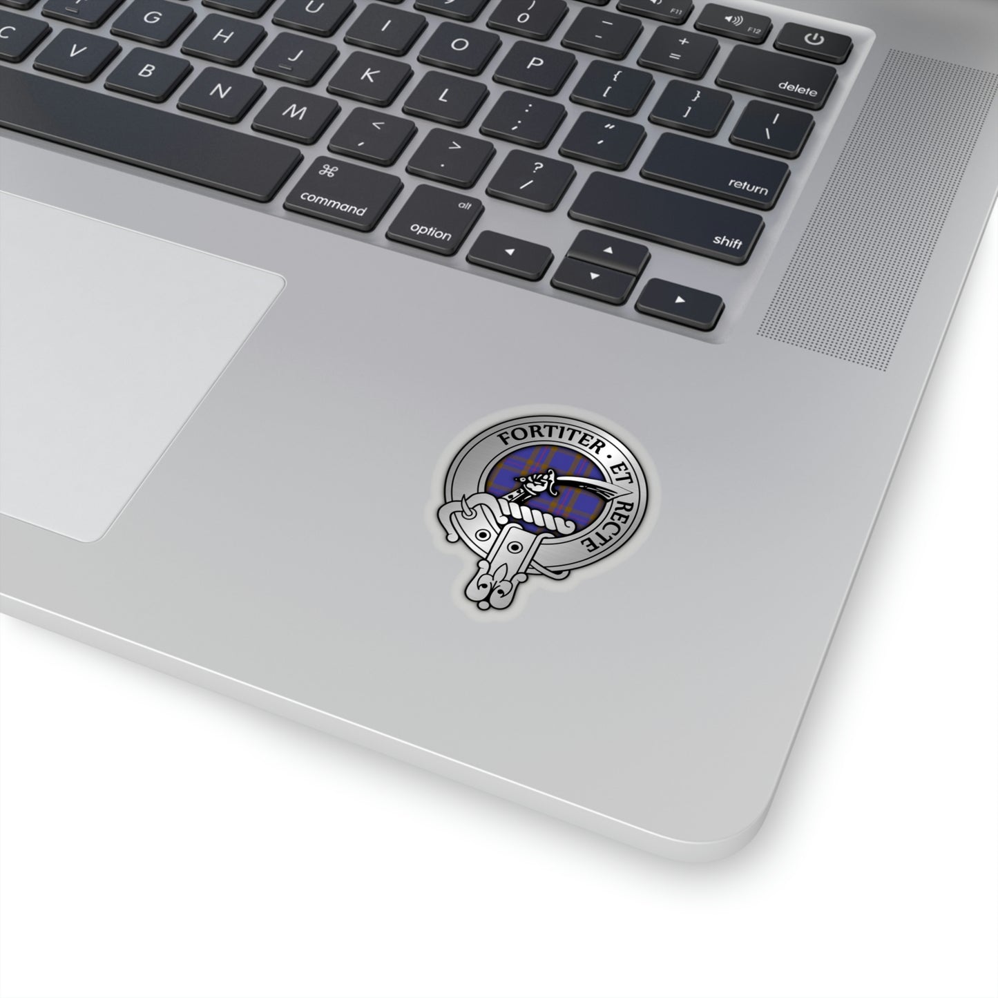 Clan Eliott Crest & Tartan Kiss-Cut Stickers